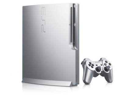 playstation 3 sony satin silver